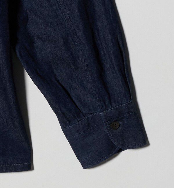 UNITED ARROWS「デニム オープンカラー シャツ」|シャツ・ブラウス|