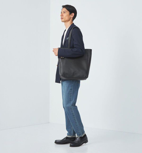 UNITED ARROWS green label relaxing「スタンプ レザー デイリー トートバッグ」|トートバッグ|