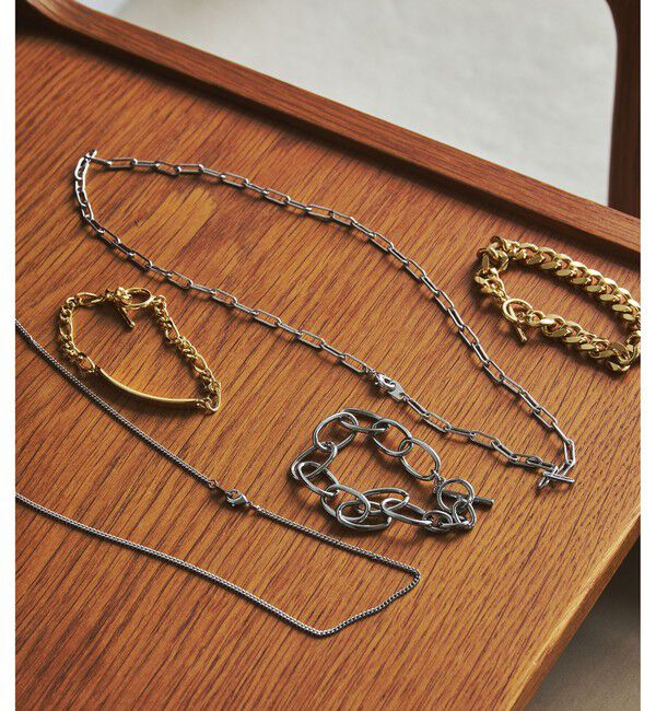 UNITED ARROWS green label relaxing「GLR オーバル ブレスレット」|ブレスレット・バングル|