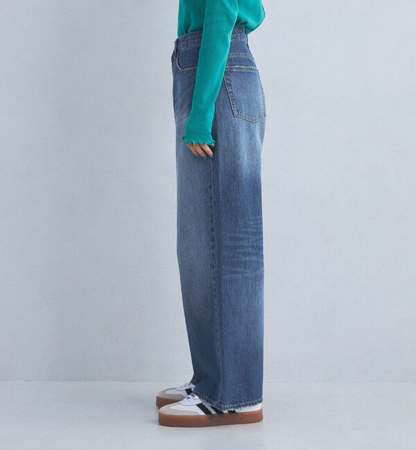 UNITED ARROWS green label relaxing「［size SHORT/TALLあり］ワイド デニム パンツ」|デニム|