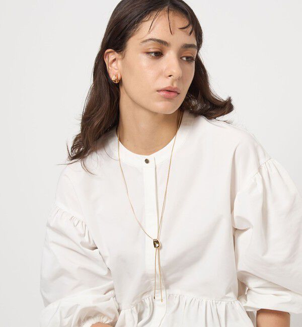 UNITED ARROWS green label relaxing「メルティモチーフ ループタイ ネックレス」|ネックレス|