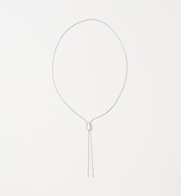 UNITED ARROWS green label relaxing「メルティモチーフ ループタイ ネックレス」|ネックレス|