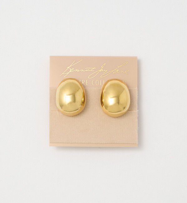 UNITED ARROWS green label relaxing「＜Kenneth Jay Lane＞オーバルイヤリング」|イヤリング|