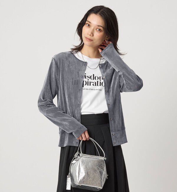 UNITED ARROWS green label relaxing「極みシアーフロッキーカーデ」|カーディガン|