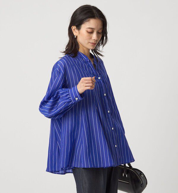 UNITED ARROWS green label relaxing「ミルフィーユフレアブラウス」|シャツ・ブラウス|