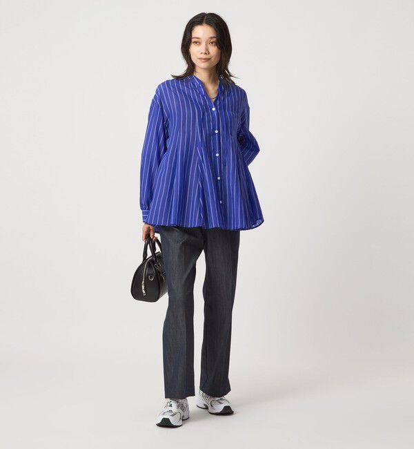 UNITED ARROWS green label relaxing「ミルフィーユフレアブラウス」|シャツ・ブラウス|