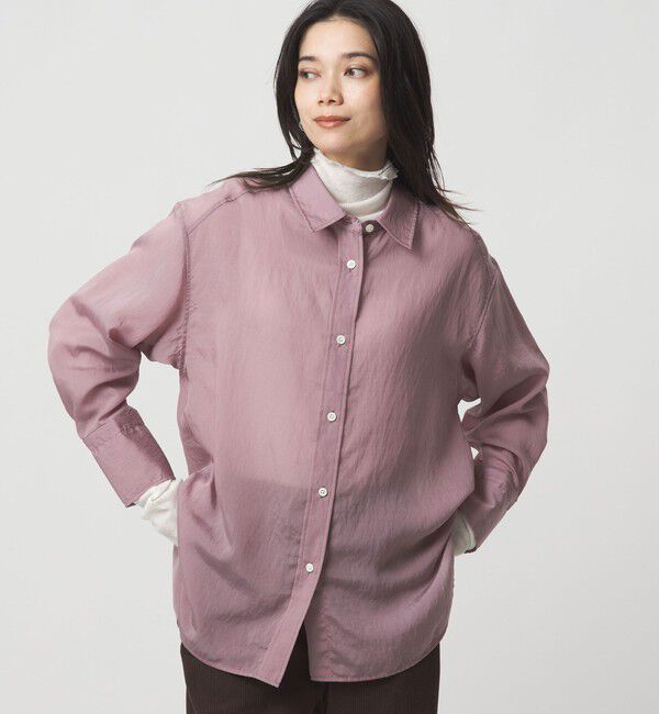 UNITED ARROWS green label relaxing「ミルフィーユデイリーシャツ」|シャツ・ブラウス|