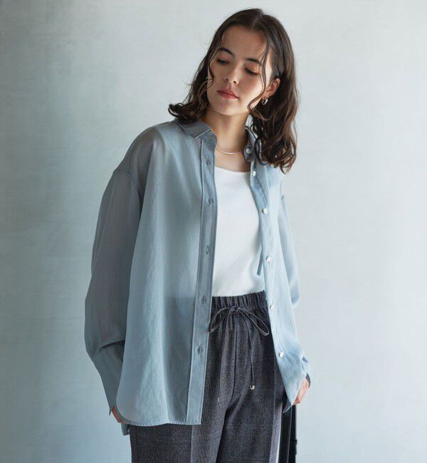 UNITED ARROWS green label relaxing「ミルフィーユデイリーシャツ」|シャツ・ブラウス|