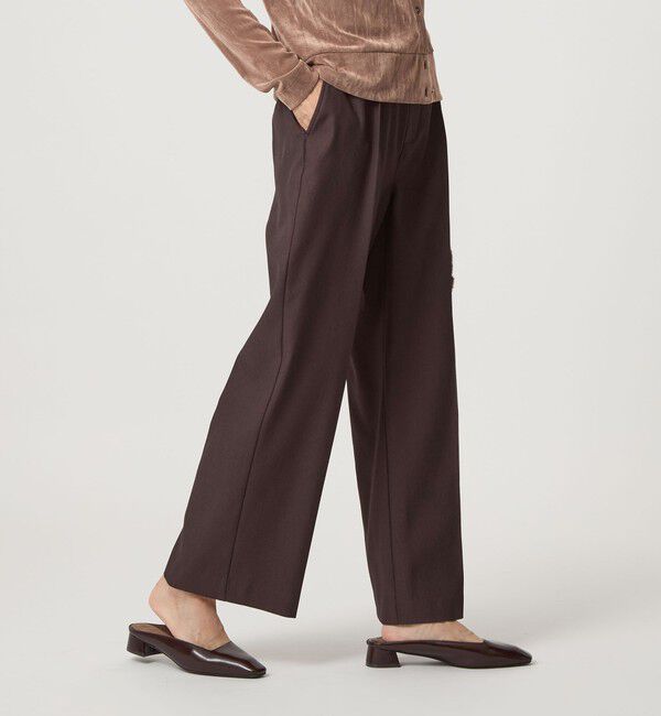 UNITED ARROWS green label relaxing「ニーハイフレアパンツ ［size SHORT/TALLあり］」|その他|