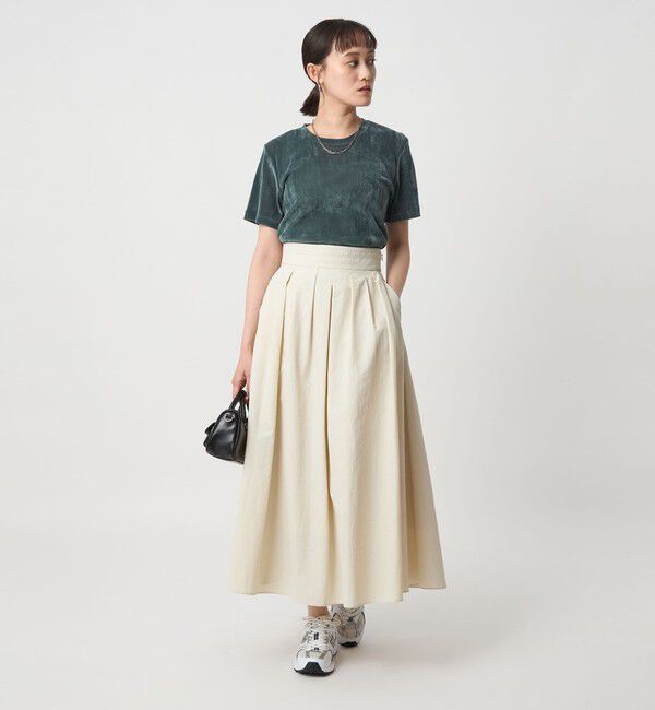 UNITED ARROWS green label relaxing「タック フレア スカート」|フレア|