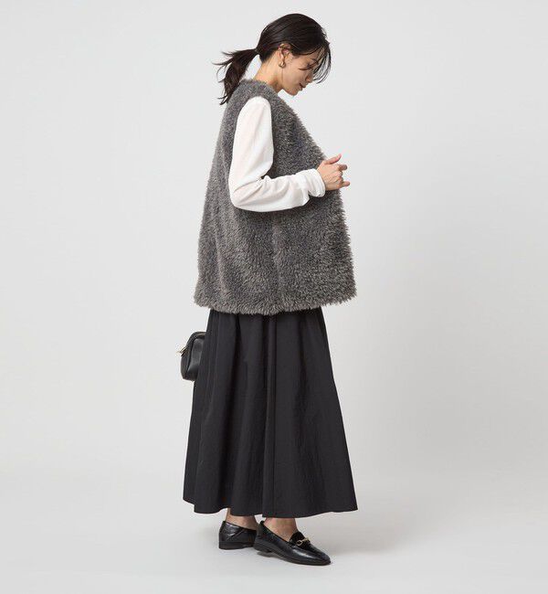 UNITED ARROWS green label relaxing「ボア ベスト」|ベスト・ジレ|