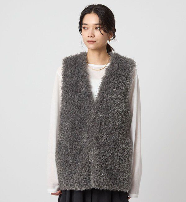 UNITED ARROWS green label relaxing「ボア ベスト」|ベスト・ジレ|