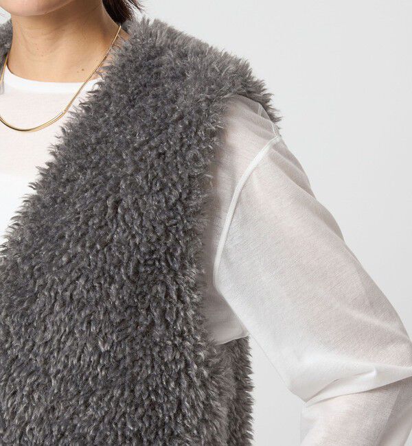 UNITED ARROWS green label relaxing「ボア ベスト」|ベスト・ジレ|