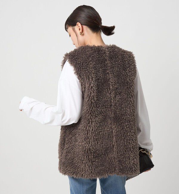 UNITED ARROWS green label relaxing「ボア ベスト」|ベスト・ジレ|