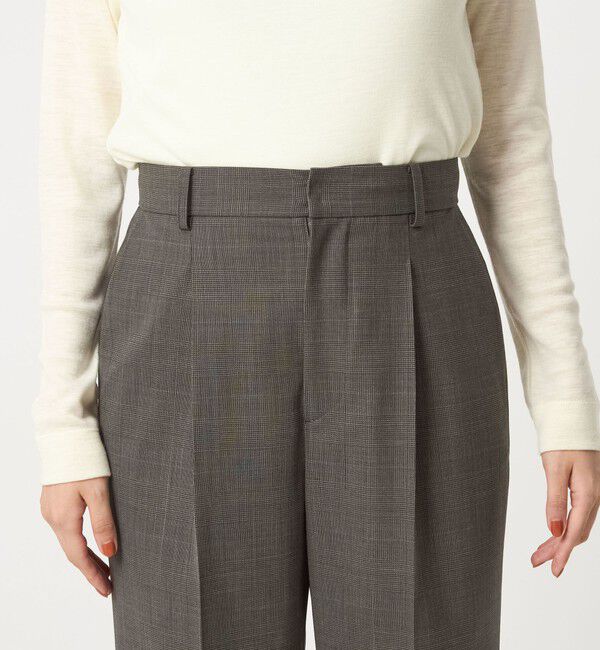 UNITED ARROWS green label relaxing「［size SHORT/TALLあり］カチリラ ストレート パンツ -ウォッシャブル・ストレッチ-」|スラックス|