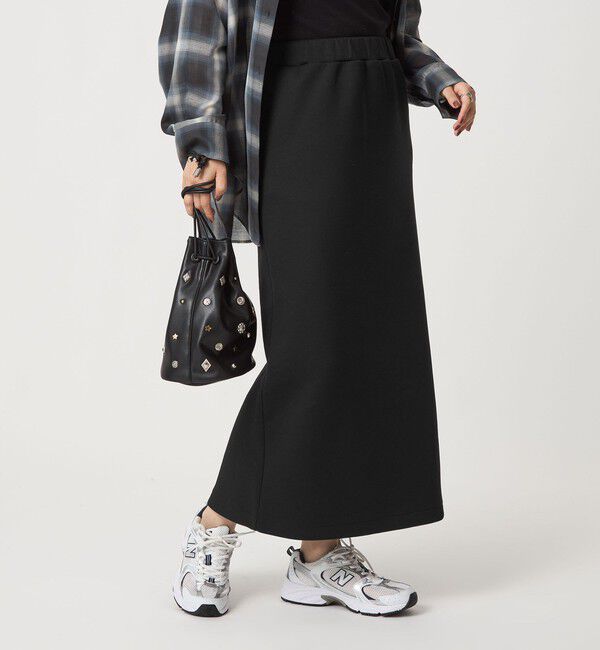 UNITED ARROWS green label relaxing「ダンボール スカート」|タイト|