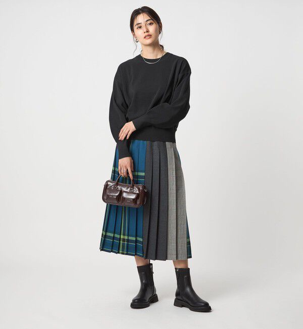 UNITED ARROWS green label relaxing「パフニット プルオーバー ウォッシャブル」|ニット・セーター|