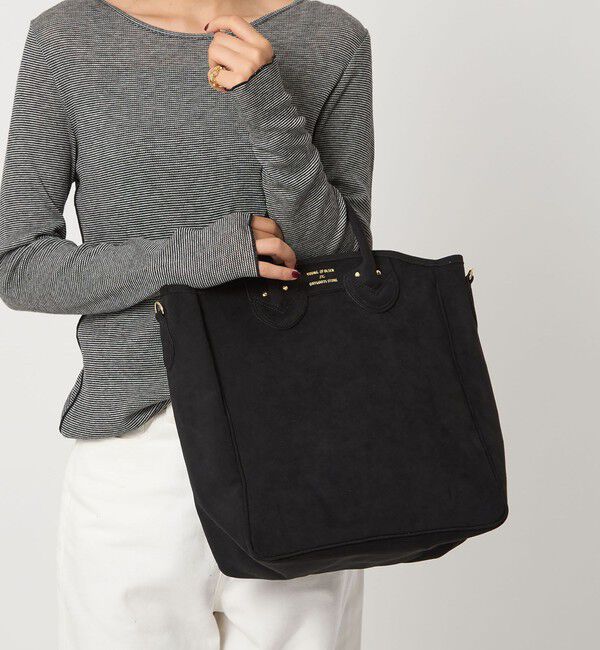 UNITED ARROWS green label relaxing「【別注】＜YOUNG&OLSEN The DRYGOODS STORE＞トートバッグ（MEDIUM） 」|トートバッグ|BLACK