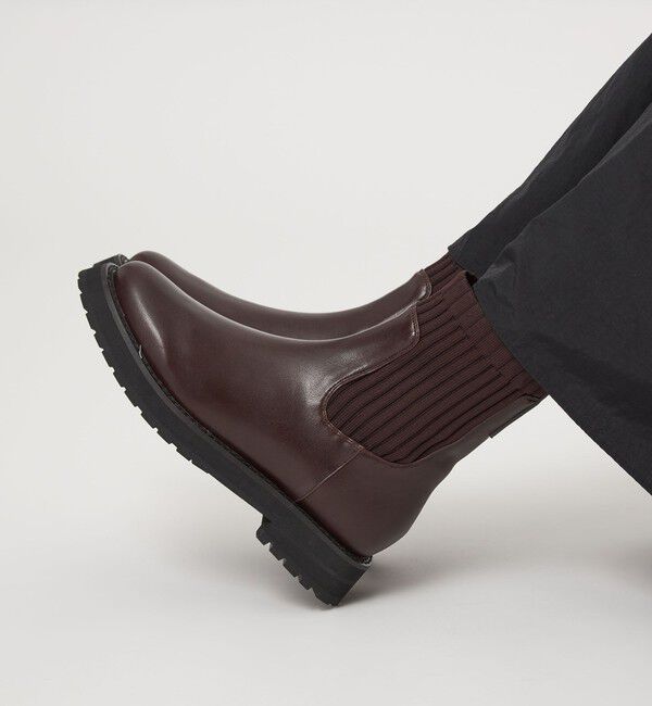 UNITED ARROWS green label relaxing「ストレッチ ショートブーツ 撥水」|ロングブーツ|