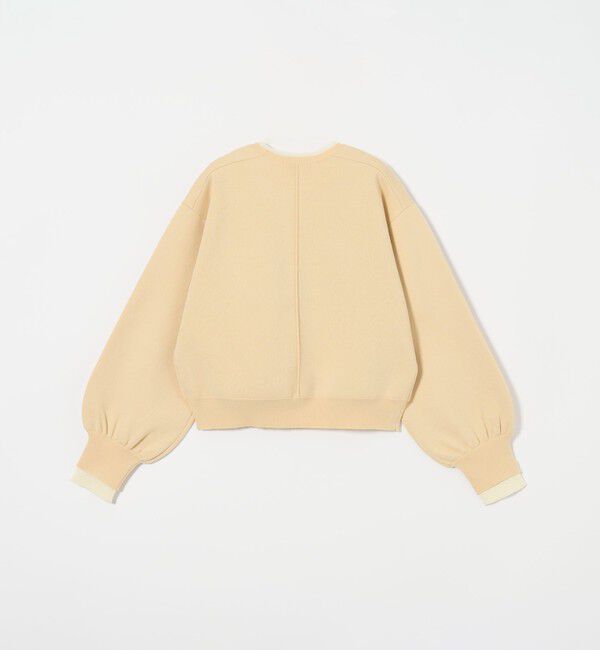 EMMEL REFINES「＜EMMEL REFINES＞EM スウェットライク クルーネック ニットプルオーバー」|ニット・セーター|