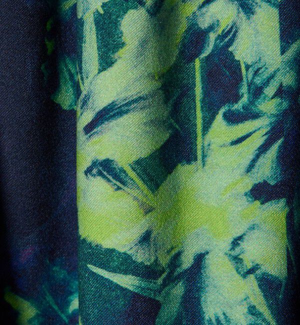 EMMEL REFINES「＜EMMEL REFINES＞EM ティアード ポケットギャザー プリントスカート」|スカート|