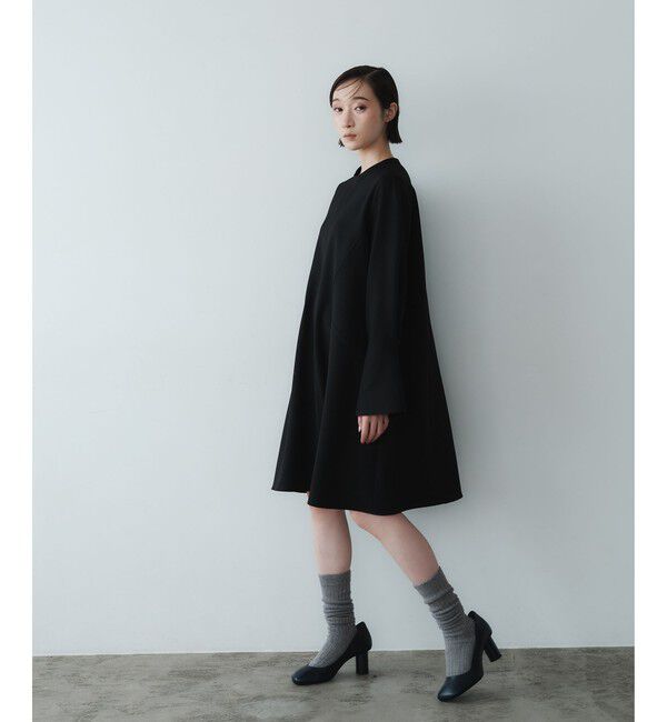 EMMEL REFINES「＜EMMEL REFINES＞EM キリカエ Aライン ミニ ワンピース」|ワンピース|