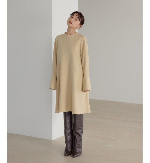 EMMEL REFINES「＜EMMEL REFINES＞EM キリカエ Aライン ミニ ワンピース」|ワンピース|