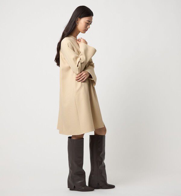 EMMEL REFINES「＜EMMEL REFINES＞EM キリカエ Aライン ミニ ワンピース」|ワンピース|