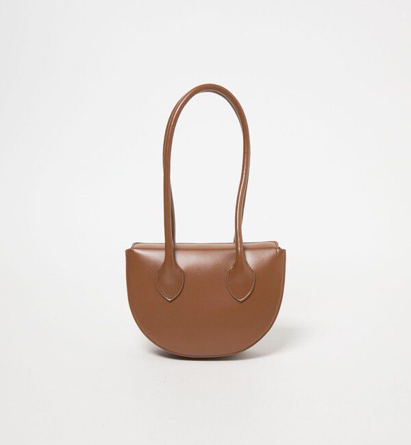 EMMEL REFINES「＜EMMEL REFINES＞EM ハーフムーン フラップ ショルダーバッグ」|ショルダー・メッセンジャー|MD.BROWN
