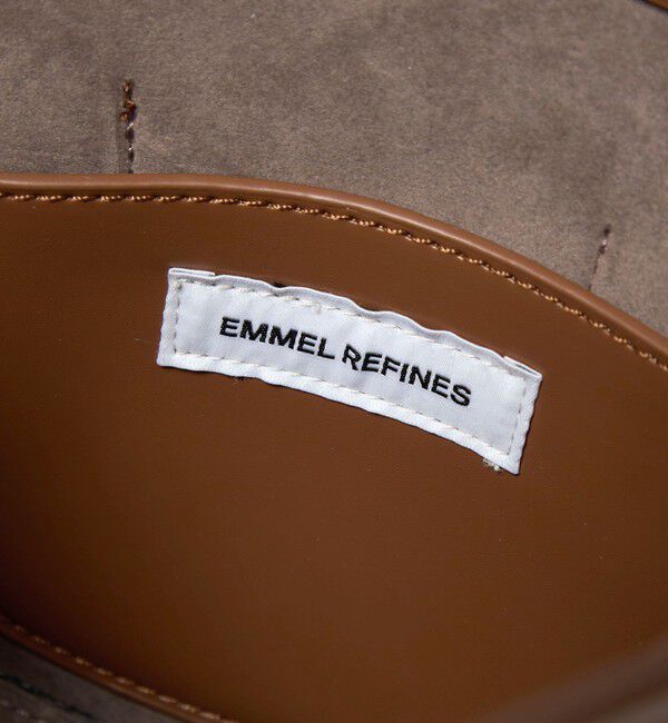 EMMEL REFINES「＜EMMEL REFINES＞EM ハーフムーン フラップ ショルダーバッグ」|ショルダー・メッセンジャー|