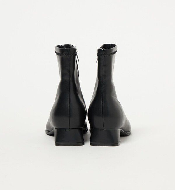 UNITED ARROWS green label relaxing「スクエアストレッチ ショートブーツ（3cmヒール）撥水」|ロングブーツ|