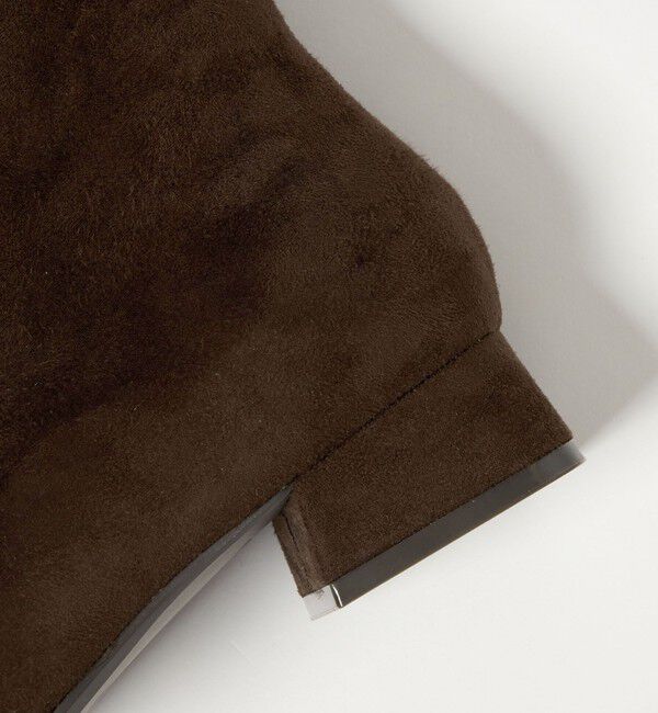 UNITED ARROWS green label relaxing「スクエアストレッチ ショートブーツ（3cmヒール）撥水」|ロングブーツ|