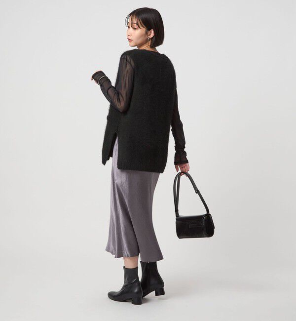 UNITED ARROWS green label relaxing「ヘアリー ニット ベスト」|ベスト・ジレ|