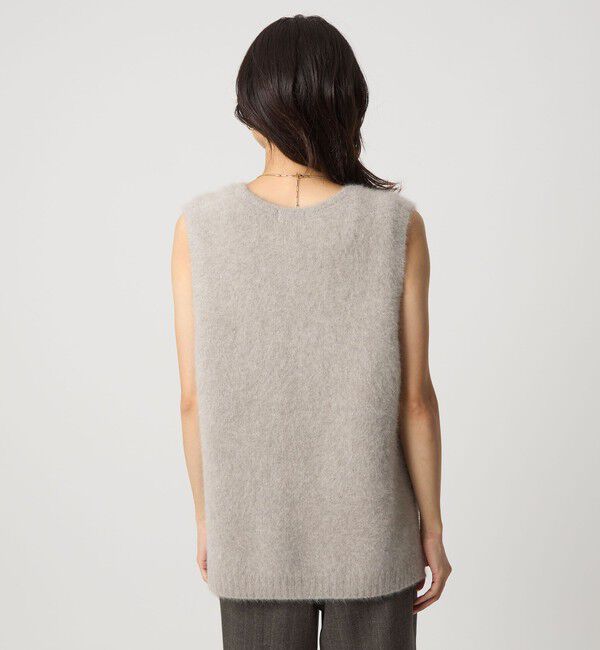 UNITED ARROWS green label relaxing「ヘアリー ニット ベスト」|ベスト・ジレ|