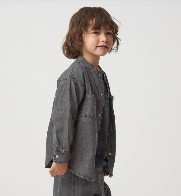 UNITED ARROWS green label relaxing「デニムシャツ / キッズ  100cm-160cm」|シャツ・ブラウス|