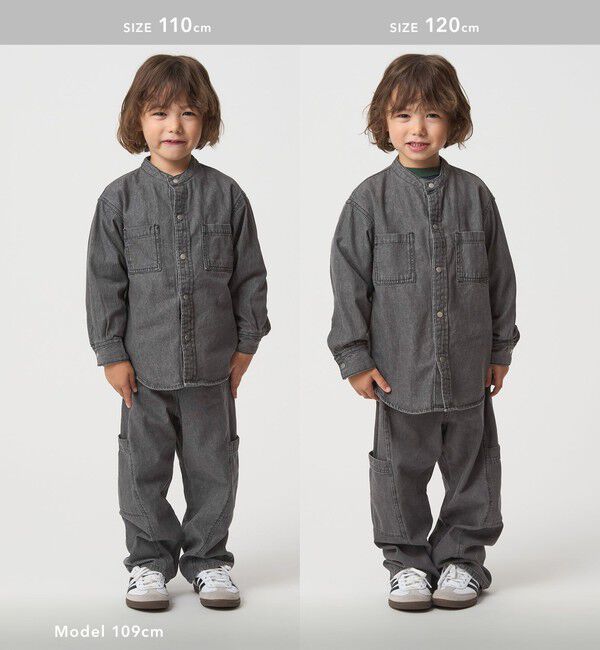 UNITED ARROWS green label relaxing「デニムシャツ / キッズ  100cm-160cm」|シャツ・ブラウス|