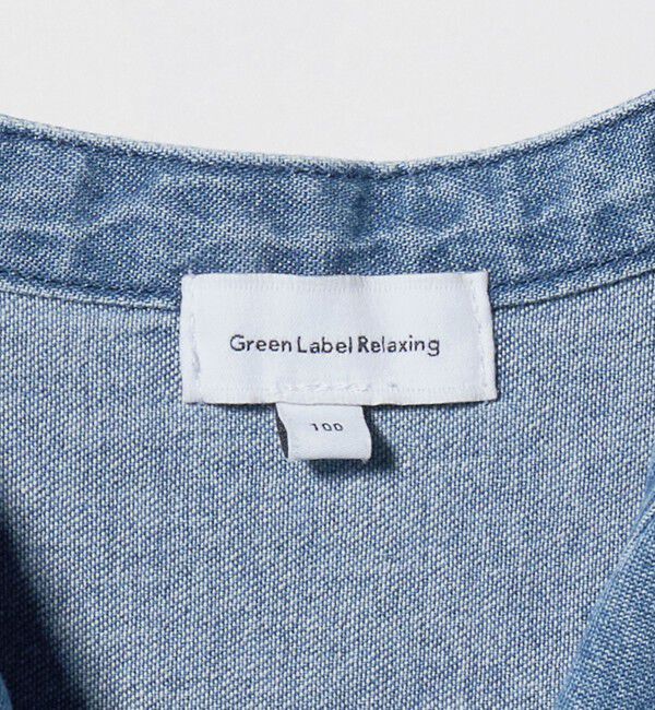 UNITED ARROWS green label relaxing「デニムシャツ / キッズ  100cm-160cm」|シャツ・ブラウス|