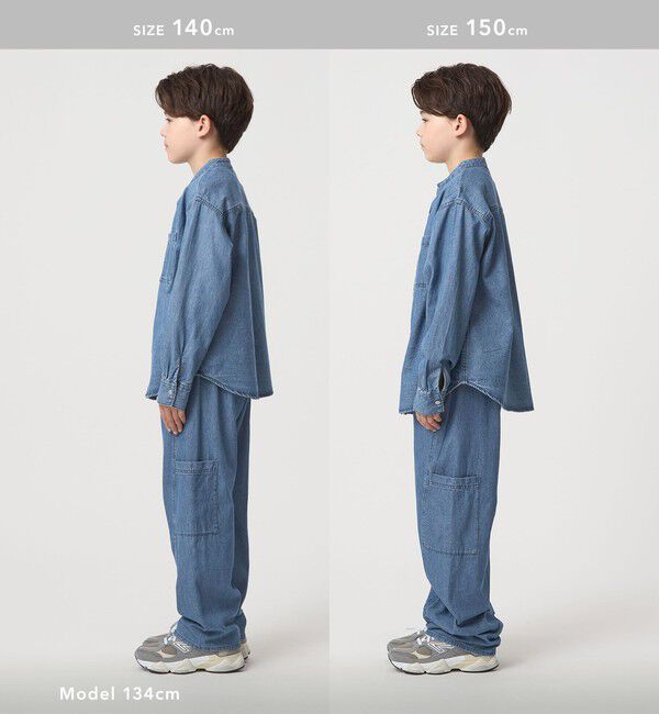 UNITED ARROWS green label relaxing「デニムシャツ / キッズ  100cm-160cm」|シャツ・ブラウス|