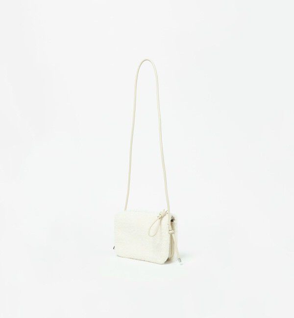 UNITED ARROWS green label relaxing「ボア ジップ ミニショルダーバッグ / ポシェット」|ショルダー・メッセンジャー|