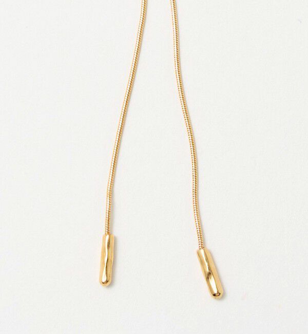 UNITED ARROWS green label relaxing「サークルプレート Yスライド ネックレス」|ネックレス|