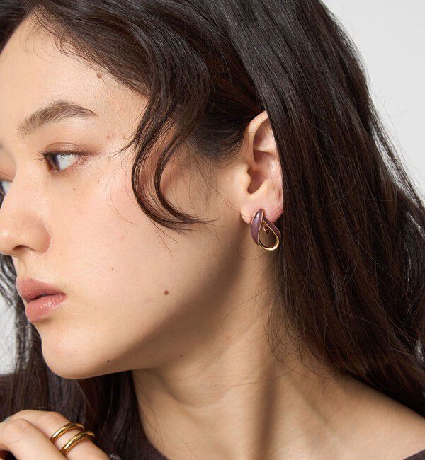 UNITED ARROWS green label relaxing「シズクライン イヤリング」|イヤリング|MD.BROWN