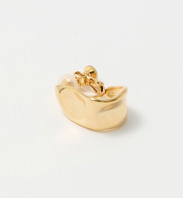 UNITED ARROWS green label relaxing「プレート フープ イヤリング」|イヤリング|