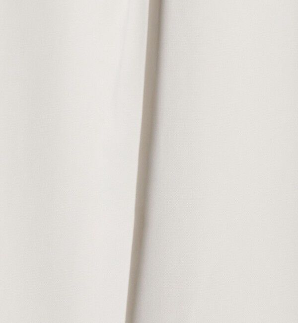 UNITED ARROWS green label relaxing「［size SHORT/TALLあり］キチントボトムス カバー ワイド パンツ オフホワイト」|スラックス|