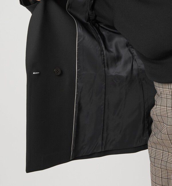 UNITED ARROWS green label relaxing「ダブルクロス ダブル ジャケット ウォッシャブル ストレッチ」|テーラードジャケット|