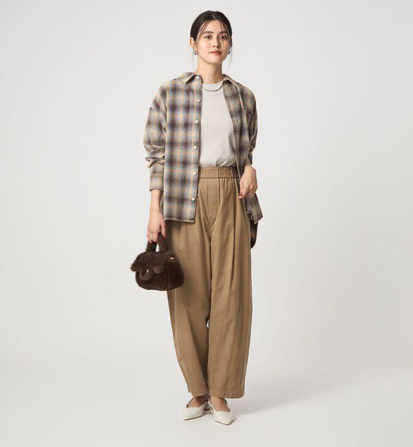 UNITED ARROWS green label relaxing「ライトコール カーブ パンツ」|その他|