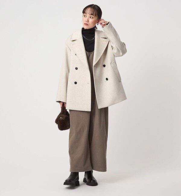 UNITED ARROWS green label relaxing「［size SHORTあり］＜1_OF MINE＞W ピーコート」|ピーコート|