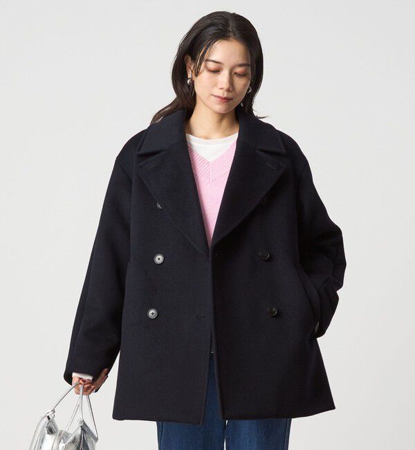 UNITED ARROWS green label relaxing「［size SHORTあり］＜1_OF MINE＞W ピーコート」|ピーコート|