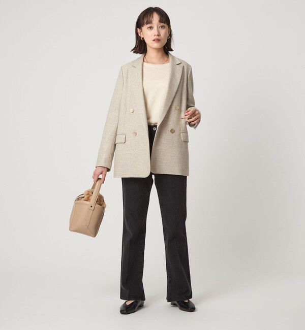 UNITED ARROWS green label relaxing「［size SHORTあり］スラブ ダブル ジャケット」|テーラードジャケット|