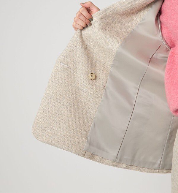 UNITED ARROWS green label relaxing「［size SHORTあり］スラブ ダブル ジャケット」|テーラードジャケット|