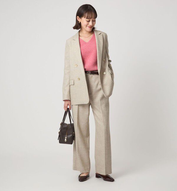 UNITED ARROWS green label relaxing「［size SHORTあり］スラブ ダブル ジャケット」|テーラードジャケット|